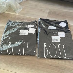 Rae Dunn “Boss Lady” crew neck Tee